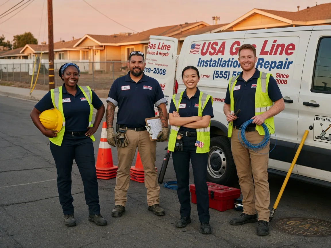 Gas Line Installation company in Oden, AR
